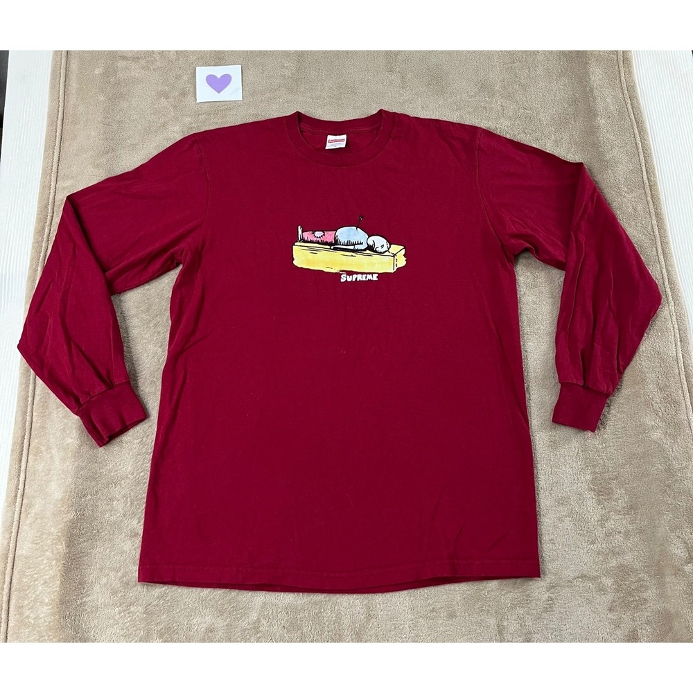 Supreme Neil Blender Arrow Long Sleeve T Shirt Black Men's Medium Pre Shrunk EUC